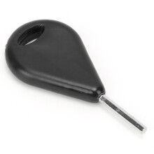 Surfbrett Zubehör-Set: 6 schwarze Fin-Keys im kompakten Design