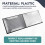 Querformat Notenmappe A4 Notenblatt Papier Organizer Dokumentenhalter 7