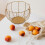 Wire Egg Basket for Gathering Fresh Eggs, Egg Holder for Countertop 6