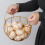 Wire Egg Basket for Gathering Fresh Eggs, Egg Holder for Countertop 5