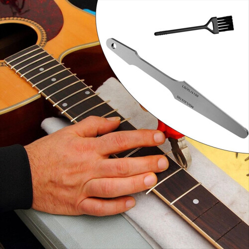Guitar Fret File for Grinding Crowning File Luthier Tool Double-Sided 2