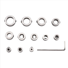 Conjunto de colar de broca de parada de profundidade de perfuração de 3-16 mm, anel limitador de perfuração