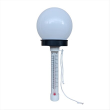 Zonne-zwembadthermometer met LED-kleurenlicht voor zwembadvijver