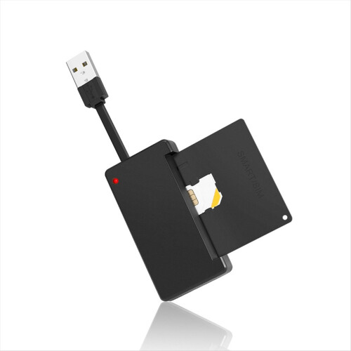 USB2.0 Multifunktionaler Universal-Smartcard-Leser für SIM-/Telefonkarten 2