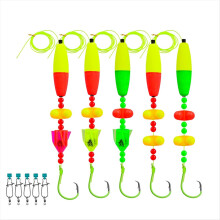Attrezzatura da pesca con galleggiante per pesce gatto - Attrezzatura da pesca con sonaglio, 5 pezzi