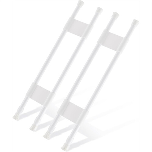 2 pcs Double RV Refrigerator Bars, RV Tension Rods