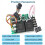 PWM DC Motor Speed Controller 12V-48V/40A, Forward-Reverse Switch 4