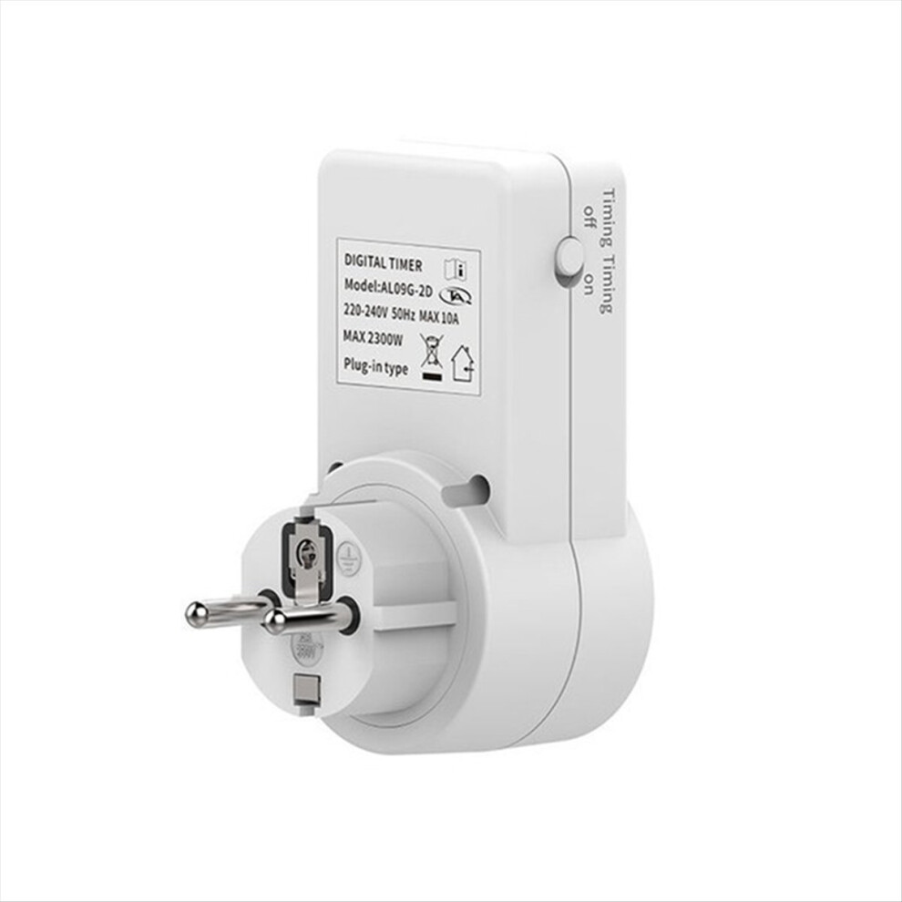 Countdown switch two digit display timer EU plug