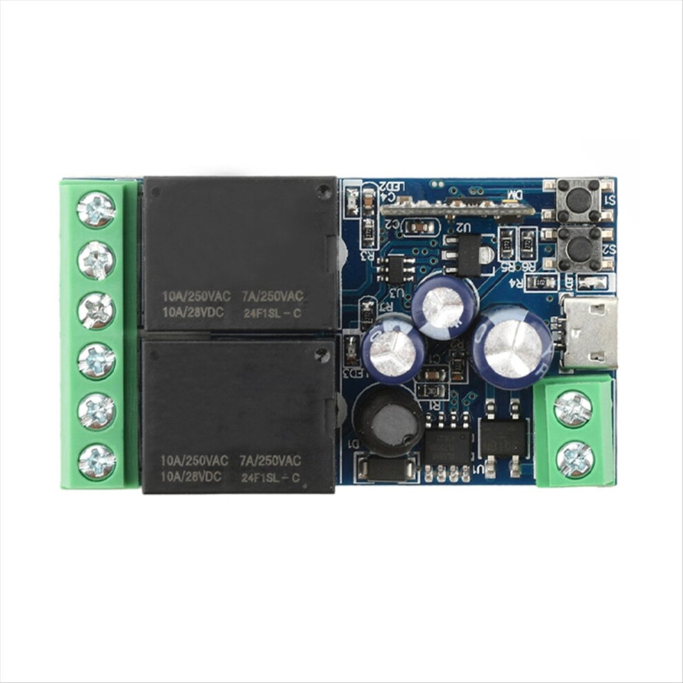 Wifi Smart Switch Dc 12V 24V 48V Module 2 Channel Relay 4853776074784