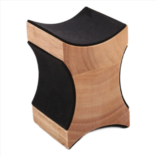 Guitar Neck Rest Support Anti Slip Wood Base String Instrument Stand 1