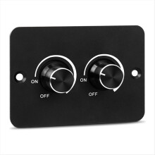 Interruptor de dimmer LED DC 12V para RV, dimmer LED PWM de 2 vias para RV