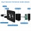 Interruptor de dimmer LED DC 12V para RV, dimmer LED PWM de 2 vias para RV 4