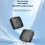 Voor Bluetooth 5.4-ontvanger AUX3,5 mm/Type-C audioconversieadapter 4