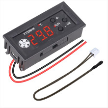 Controlador de temperatura do ventilador, controlador de velocidade do ventilador DC 12V PWM de 4 fios