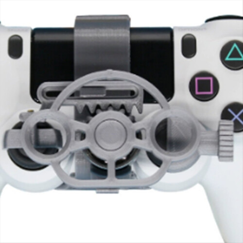 Mini volante per giochi di corse Gamepad Controller Maniglia 2
