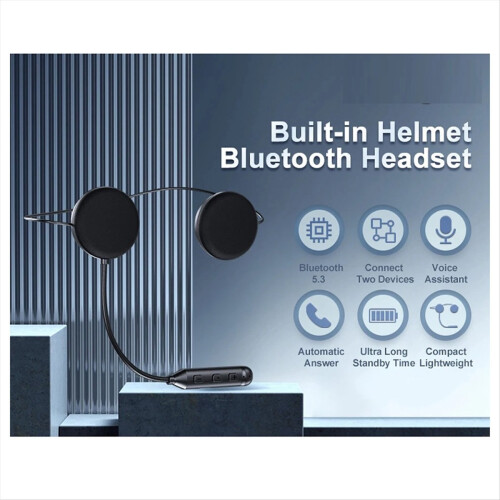 Auriculares Bluetooth 5.3 para casco de motocicleta S1 1
