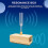 528 Hz Tuning Fork with Resonance Box and Storage Bag 4