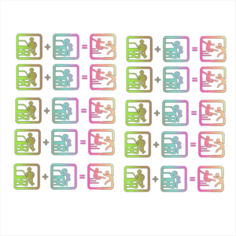 Car Creativity Don't Touch Car Sticker Decals Funny Exterior Car 4853776078430