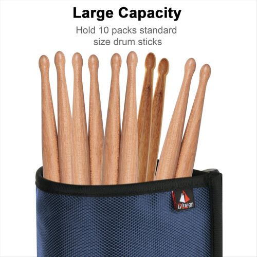Drumstickhouder Drumstokken Tas Donkerblauw 2