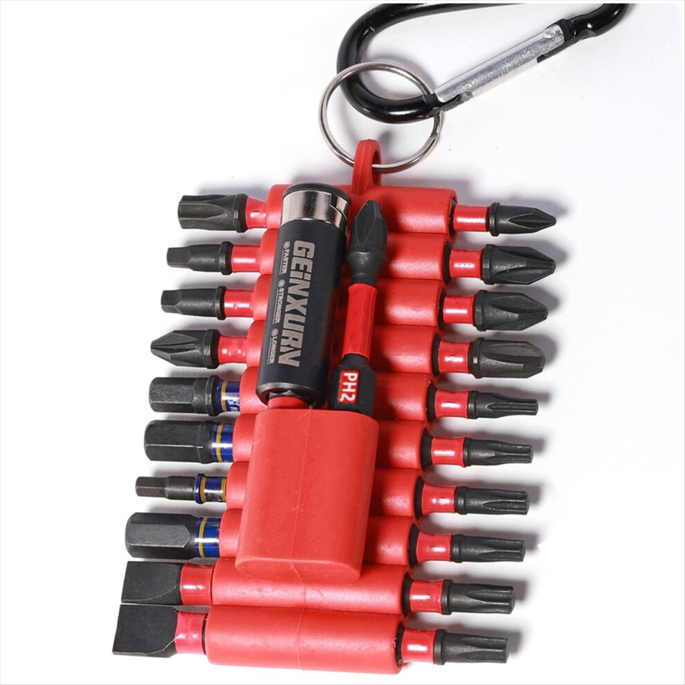 Photos - Bits / Sockets Markenlos 22Pcs Electric Hexagon Bit Set with Organizer Sleeve Portable 
