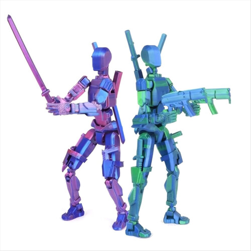 T13 Action Figure Set,3D Printed Multi-Jointed,for Game Lover Toy 1
