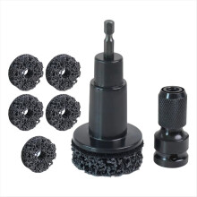 Wheel hub polishing pad A
