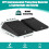2PC Squat Wedge Block Non Slip Black 4