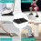 2PC Squat Wedge Block Non Slip Black 2