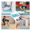 2PC Squat Wedge Block Non Slip Light Blue 5