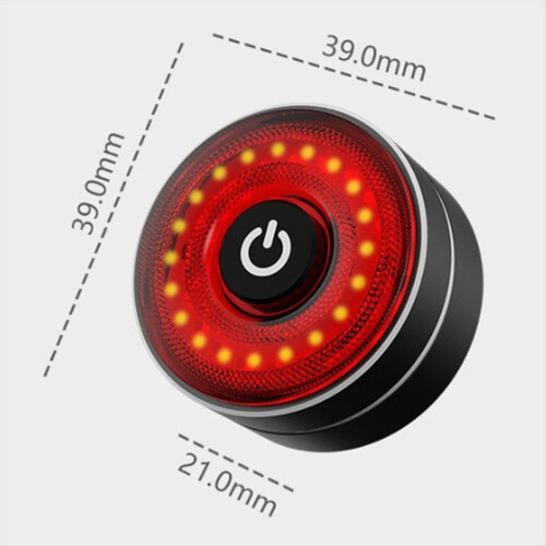 Smart Bike Tail Light Brake Sensing Bicycle Light 1