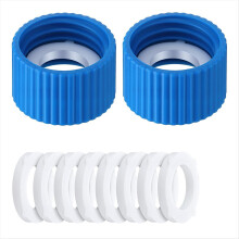 Kit di accoppiamento per filtro dell'acqua da 2 pezzi, con guarnizioni