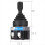 Joystick με διακόπτη μονομοχλού 2 κατευθύνσεων, Joystick με εναλλαγή 30 mm 2