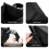 Porta bacchette per batteria Borsa per bacchette nera 7