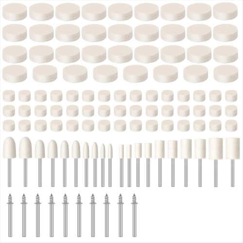 110pcs Buffing Wheel for Polishing Kit, Polishing Wheel