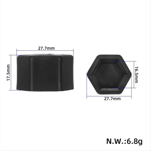 4 tapas de tuercas de tornillo para cubierta de motor de scooter eléctrico 2