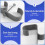 Adjustable Pool Leaf Skimmer Net Holder Ground Pools Pole Hanger Grey 5