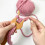 Large Wooden Fork Knitting Fork Handmade Wool Knitting Flower Fork 4