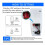 Universal Ceiling Fan Remote, 3 Speed Ceiling Fan for 53T 11T 35T 5