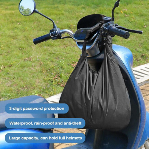 Ski Helmet Bag with Combination Lock Anti-Fall Protection 2