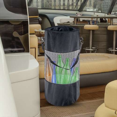 Boot Mülleimer Wiederverwendbare Müll Tasche Tragbare Mesh Boot Müll Kann Boot 2