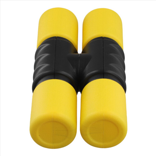 Shaker portable à double rangée, jouet rythmique, jaune 1