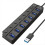 7-Port USB 3.0 Hub mit LED-Anzeigeschaltersteuerung 1