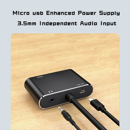Adaptador compatível com VGA para divisor VGA 2