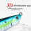 Schwimmender Wobbler Angelköder Salzwasser Jerkbait 175mm/27g Langsam A 5