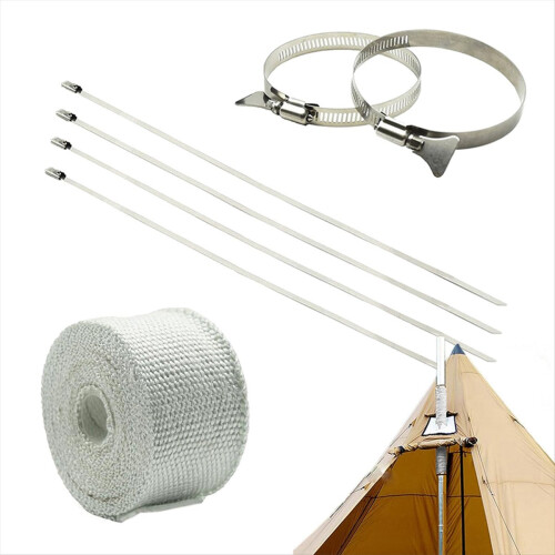 Fireproof Pipe Wrap
Anti-Scald Furnace Flue Protector 1