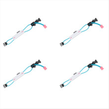 Faixas refletivas para tornozelo e perna de ciclismo, faixa para bicicleta e calças com presilha