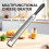 Cheese Grater with Non-Slip Handle,Lemon Zester for Kitchen Tool 4
