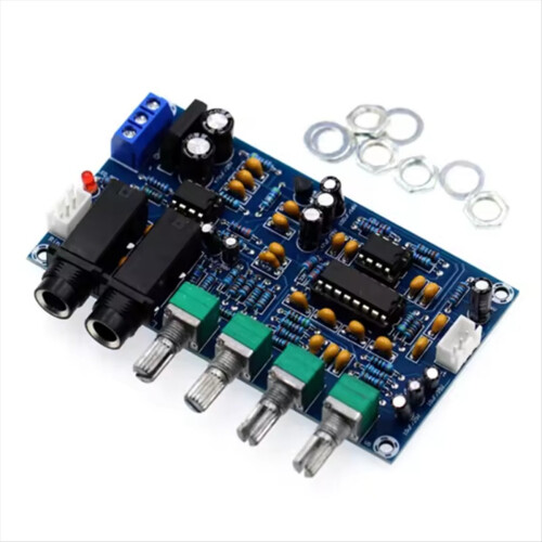 Scheda amplificatore per microfono AC12 doppio PT2399 2
