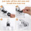 8pcs Silicone Replacement Stoppers for Slushie 3
