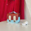 For 4 Earphone Case 3D Luxury Schoolbag Phone Case B 3